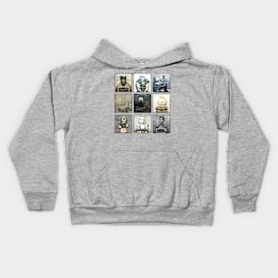 Celebrity Mugshot Collection Kids Hoodie